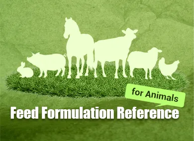 Recommended Feed Formulations for Different Animals