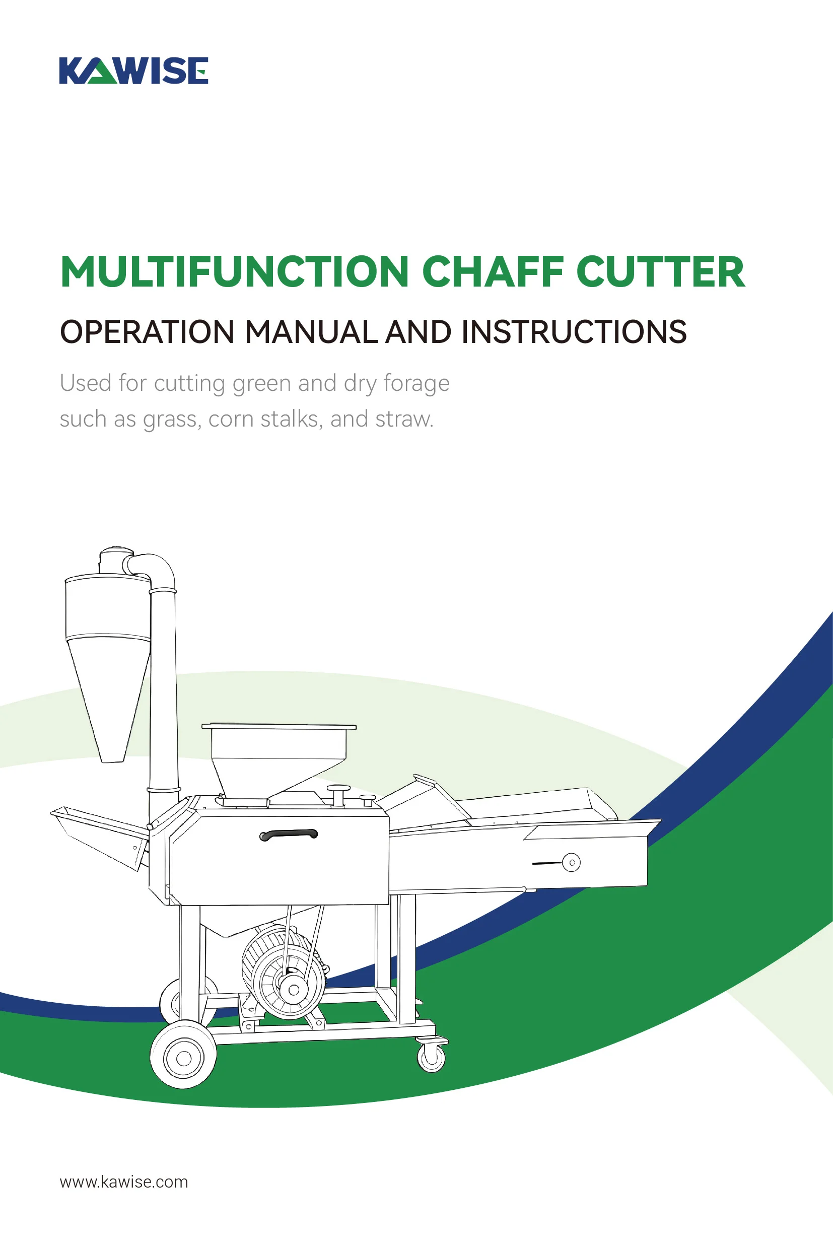 chaff cutter machine manual
