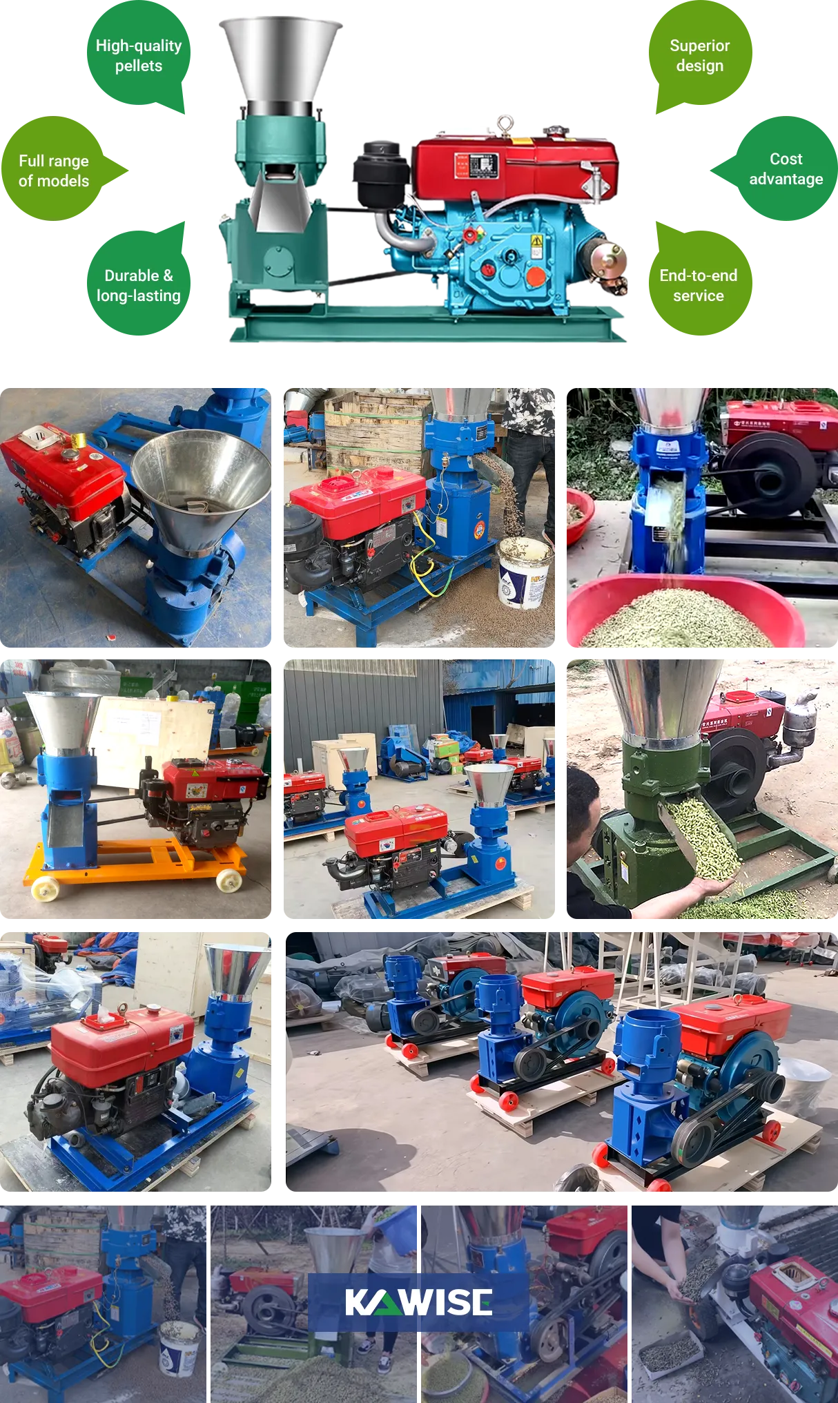 diesel pellet machine site