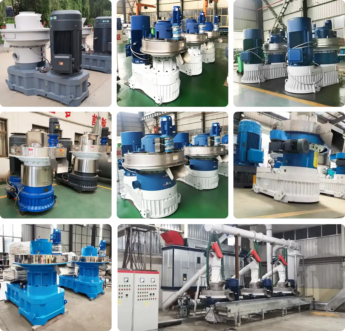 biomass pellet machine site