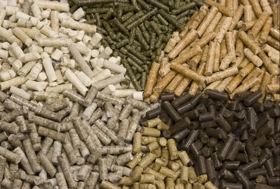 end biomass pellets