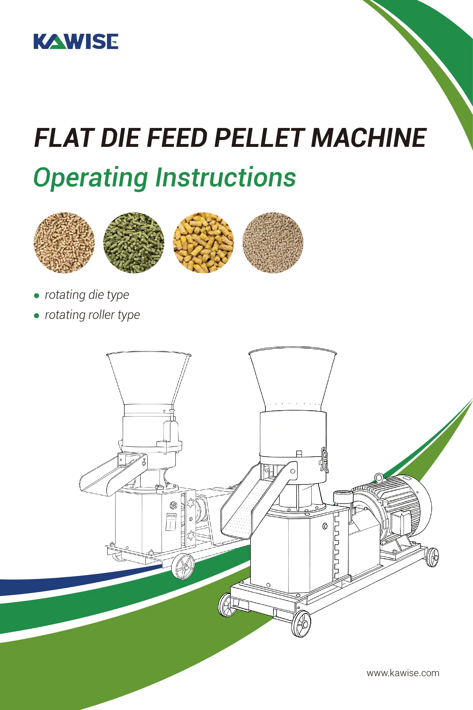 flat die feed pellet machine operation manual