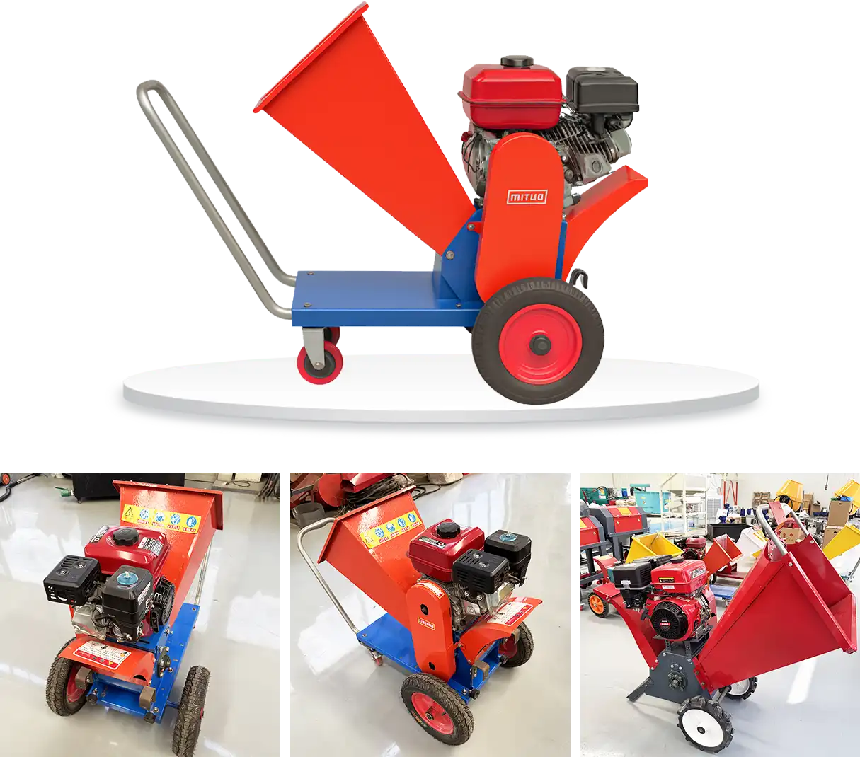 gasoline model branch shredder