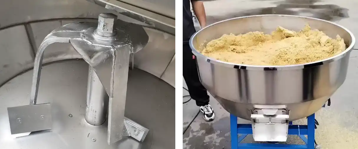 high efficiency mixing paddle design