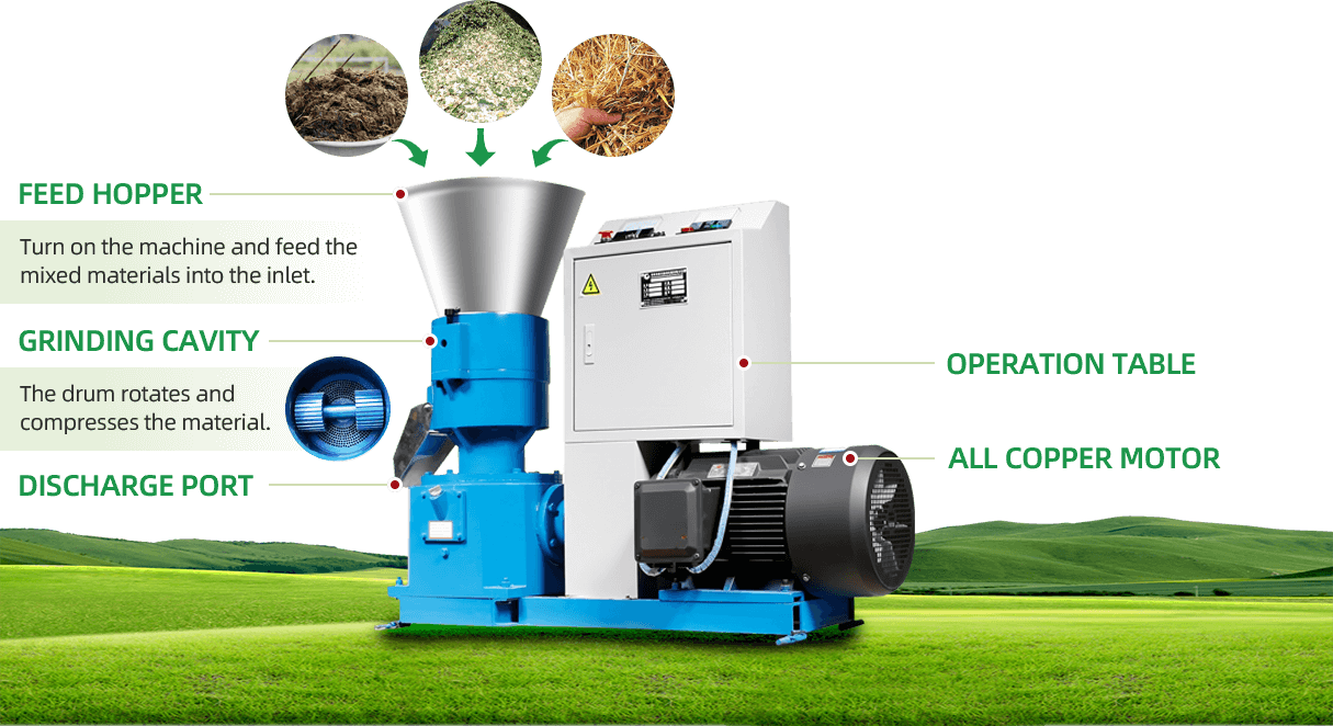 operation of organic fertilizer machine
