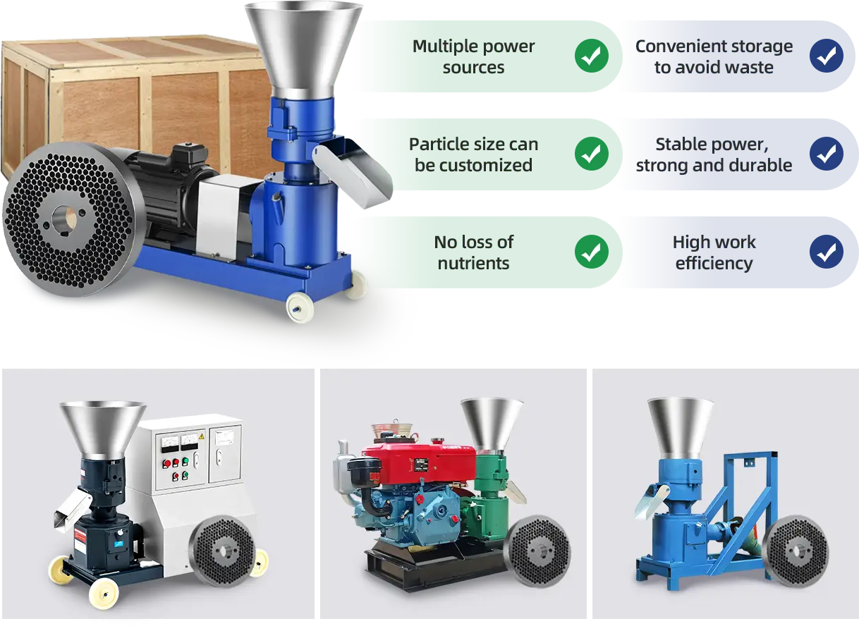 kawise feed pellet machine types and advantages