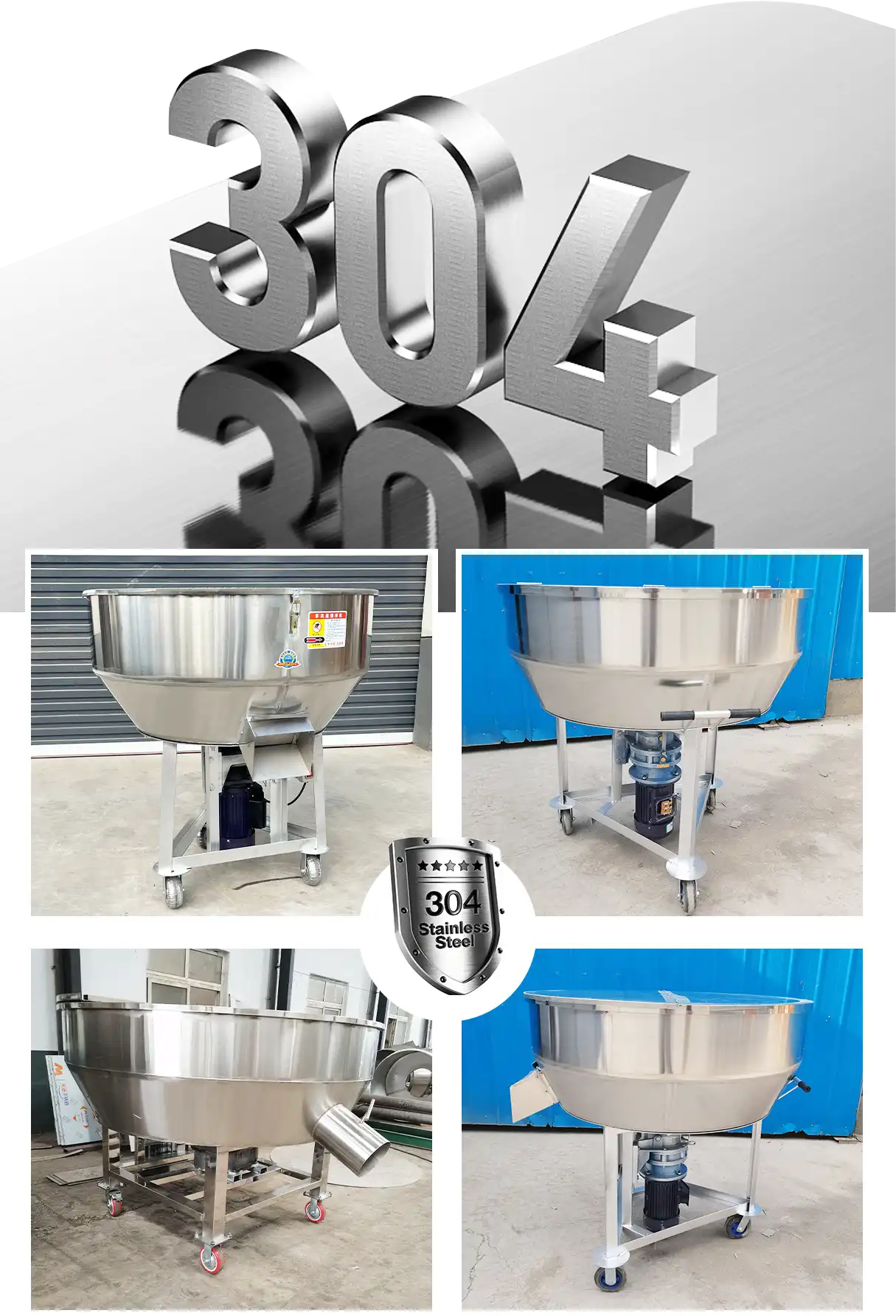 made of stainless steel