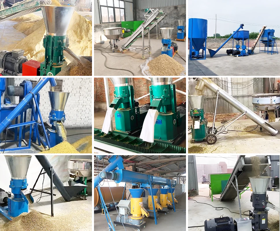 pellet machine production line customer case