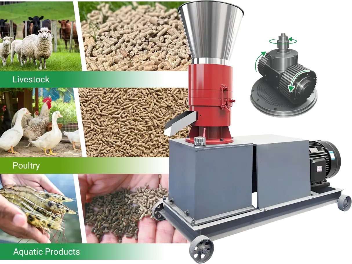 roller press pellet mill application field
