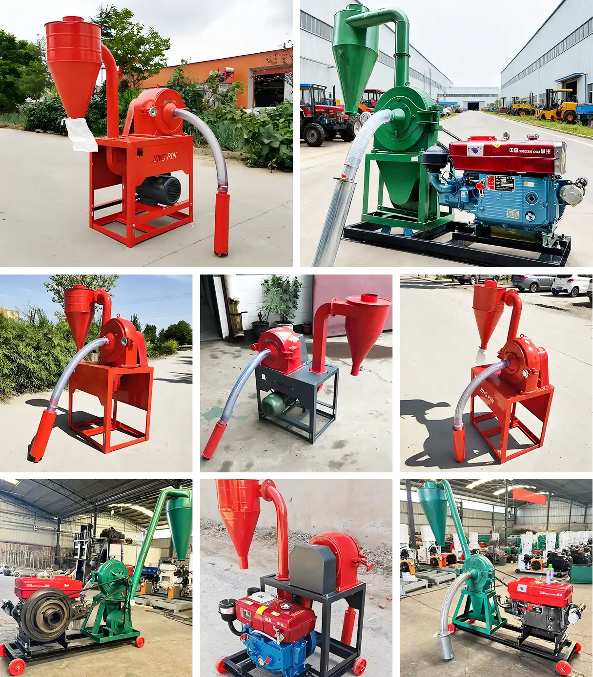 self priming grinder product display