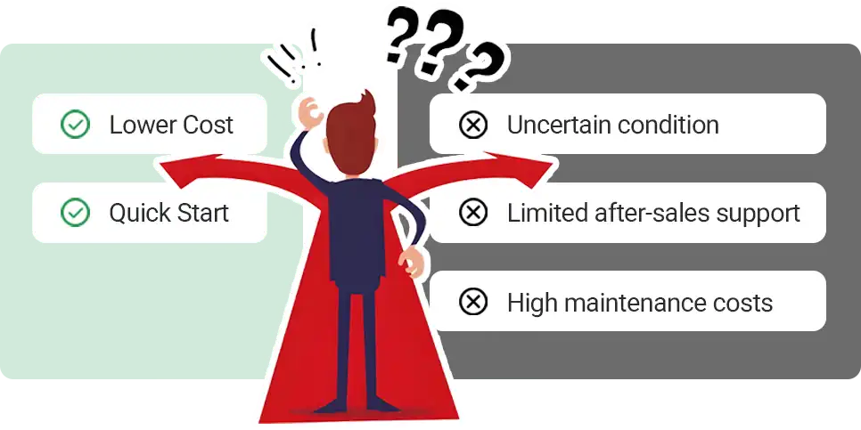 the pros and cons of second hand pellet machines